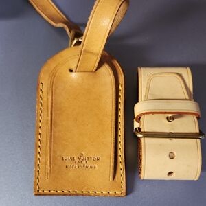 Louis Vuitton Tan Leather Bag